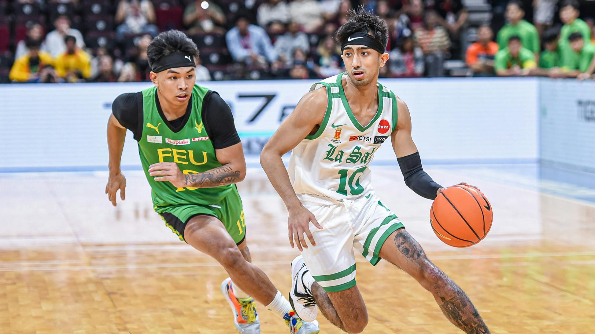 Evan Nelle has harsh self-review despite near triple-double in La Salle